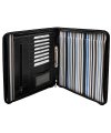 Portfolio with zipper black Portfolio with zipper black