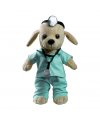 Dog doctor plush toy