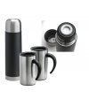 Vacuum flask 500 ml and 2 travel mugs 280 ml Vacuum flask 500 ml and 2 travel mugs 280 ml