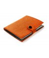 Felt notebook orange