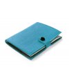 Felt notebook light blue
