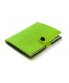 Felt notebook light green