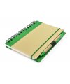 Notepad with pen green Notepad with pen green