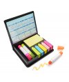 Memo stick set with gel highlighters