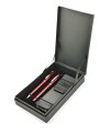 Writing set: ball pen, roller pen, box Writing set: ball pen, roller pen, box