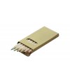 Color pencils in paper box - 6pcs Color pencils in paper box - 6pcs