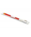Ruler with pencils, eraser and sharpener Ruler with pencils, eraser and sharpener