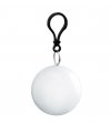 Ball shape raincoat (white)