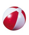 Beach ball red transparent