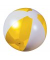 Beach ball yellow transparent