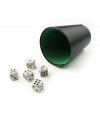 Dices with cup Dices with cup