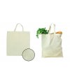 Cotton bag with short handles beige Cotton bag with short handles beige
