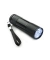 LED flashlight black