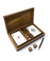 Playing cards and dices