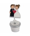 Wedding Clip Photo Holder Pot