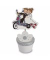 Motocycle Clip Photo Holder Pot