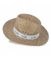 Green Straw Hat