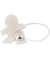 Child With Ball Metal Key-Ring Child With Ball Metal Key-Ring