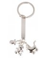 Charming Baptisme Shaped Metal Key-Ring Charming Baptisme Shaped Metal Key-Ring