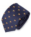 Navy Blue Spain Flagpole Tie