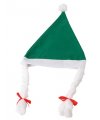 Christmas Hat With Plaits Christmas Hat With Plaits