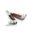 Multitool with wooden grip Multitool with wooden grip