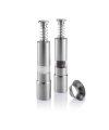 Helix pepper and salt push mill set Helix pepper and salt push mill set