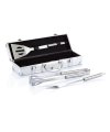 3 pcs barbecue set in aluminium box