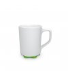 Promotional mug - Ivory, light green Promotional mug - Ivory, light green