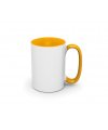 Promotional mug - Evergreen, yellow 300 ml