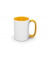 Promotional mug - Evergreen, yellow 300 ml Promotional mug - Evergreen, yellow 300 ml