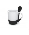 Promotional mug - Combi, black Promotional mug - Combi, black
