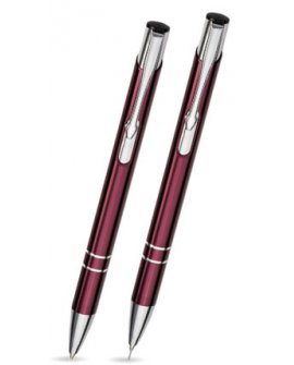 President 2-element ballpens set in etui with your logo