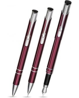 President 3-element ballpens set in etui with your logo President 3-element ballpens set in etui with your logo
