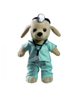 Dog doctor plush toy