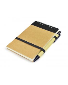 Notebook with pen MILO, 70 pages Notebook with pen MILO, 70 pages