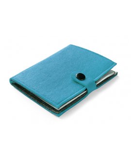 Felt notebook light blue Felt notebook light blue