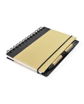 Notepad with pen black Notepad with pen black