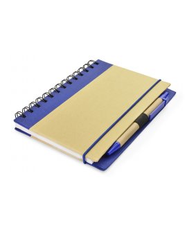 Notepad with pen blue Notepad with pen blue