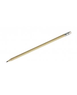 Pencil with white rubber