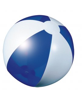 Beach ball blue transparent