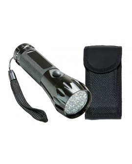 LED flashlight in a pouch LED flashlight in a pouch