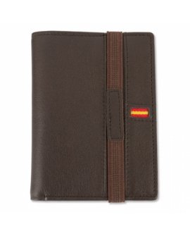 American Wallet With Elastic Closure