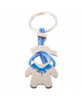 Boy Communion Shaped Metal Key-Ring Boy Communion Shaped Metal Key-Ring