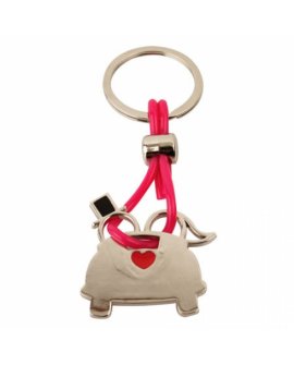 Just Married Shaped Metal Key-Ring Just Married Shaped Metal Key-Ring