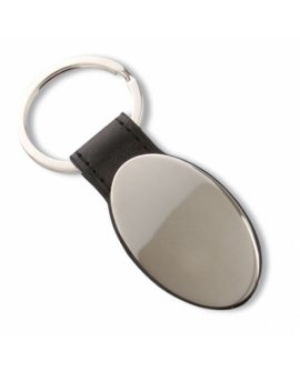 Oval Metal Key-Ring