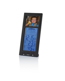 2,4inch digital picture frame with weather station.