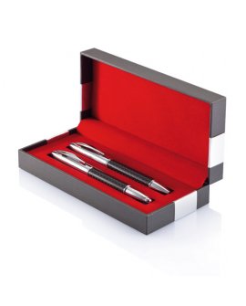 Luxury pen set in carbon fibre Luxury pen set in carbon fibre