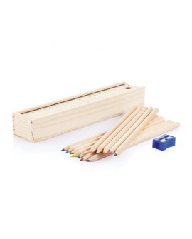 15 pcs long pencil set