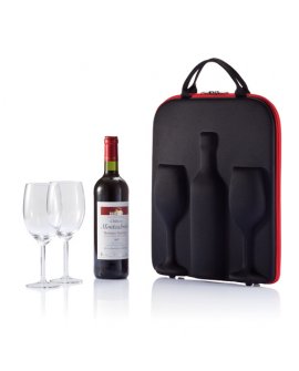 Swirl wine carrier